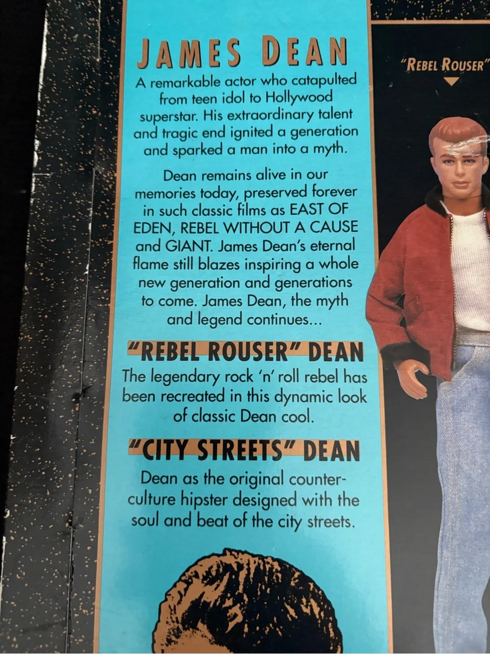James Dean City Streets Doll Collectors Edition Legend Lives, 1994